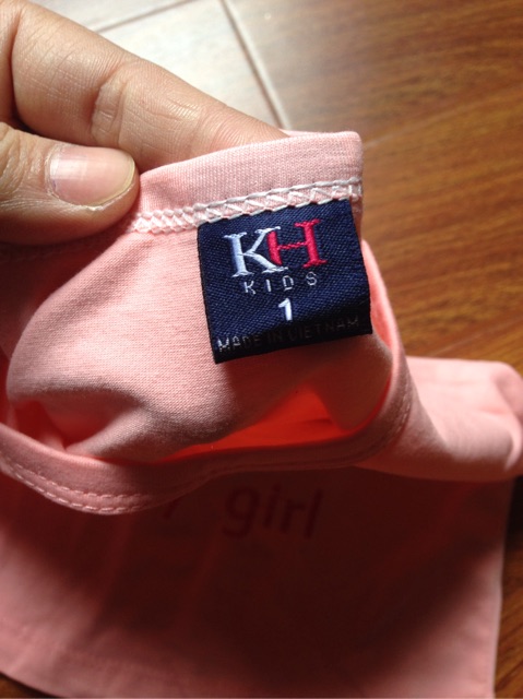 Áo thun Cotton chất đẹp cho bé gái