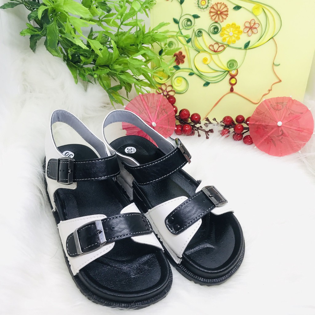 Sandal bé gái kiểu dáng giản dị siêu bền siệu êm