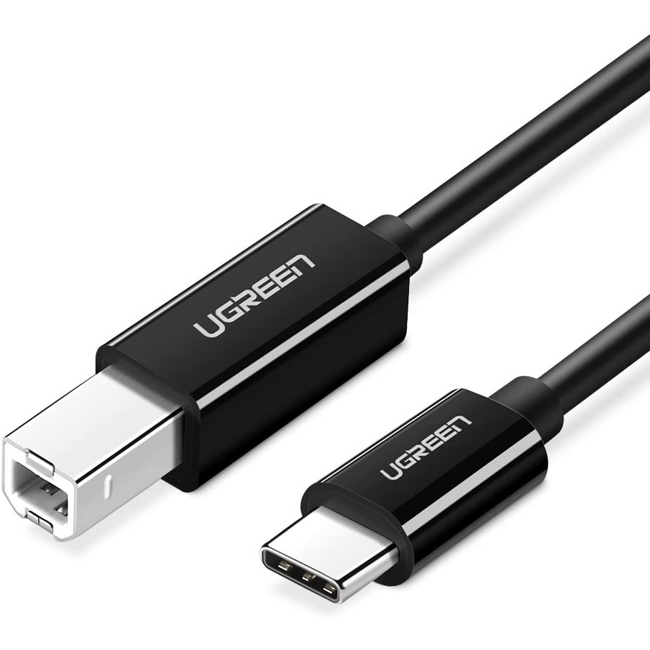 Cáp máy in sử dụng cho thiết bị có cổng USB-C như MacBook, MateBook 1-1.5m UGREEN US241