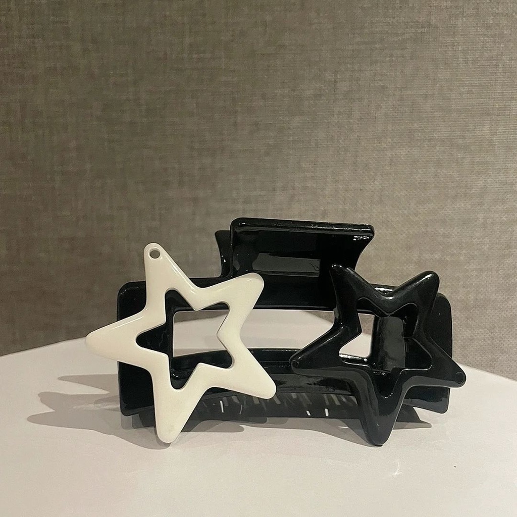 Kẹp Tóc Shibuya y2k Millennium Đính Đá Thời Trang Thu Đông Đường Phố Mới diy