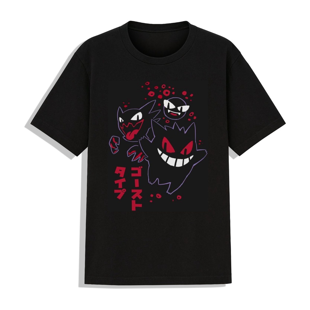 Áo Thun Unisex  Hình Nhân Vật Gengar Game Pokemon In 1 Mặt Trước