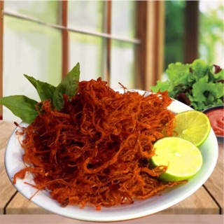 Khô bò sợi dùng trộn bánh tráng cực ngon