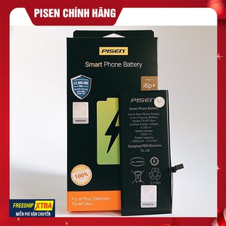 PIN PISEN DUNG LƯỢNG CAO DÙNG CHO 6 PLUS 3380MAH