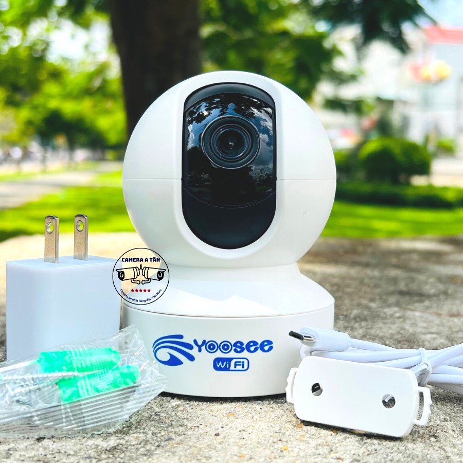 Camera YooSee FHD Xoay 360 Quan Sát Rõ Ngày Đêm - thiết kế gọn gàng - không enten vẫn bắt sóng tốt Mã không râu