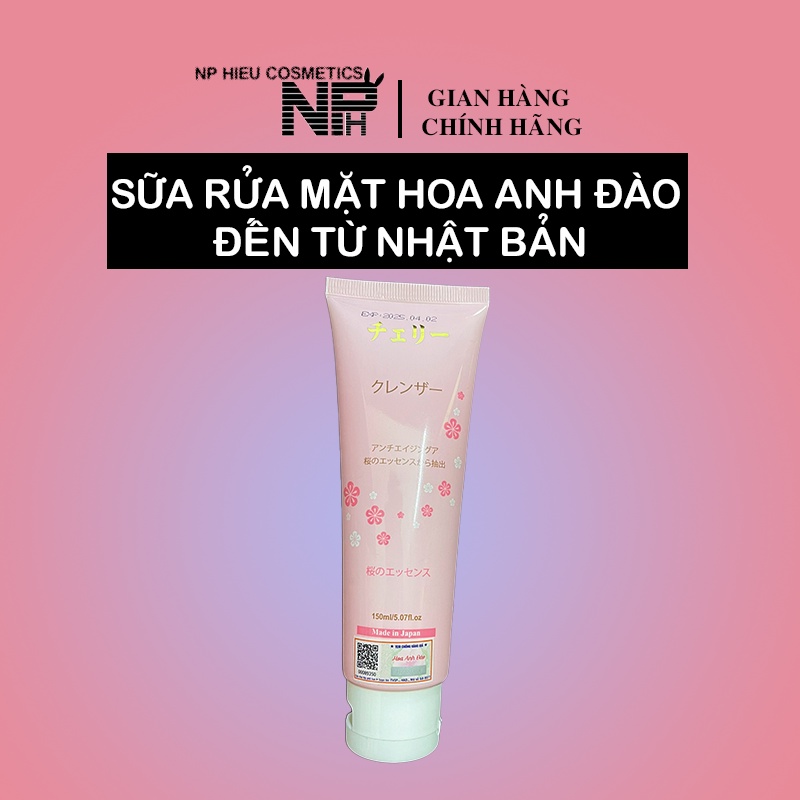 Sữa rửa mặt Hoa Anh Đào Nhật Bản 150ml