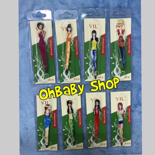 Nhíp đầu xéo VIL hình cô gái