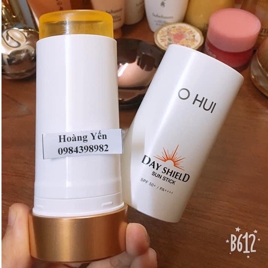 [DATE 2025] Set Kem chống nắng Ohui thạch - OHUI Day Shield Sun Stick SPF 50+/PA++++ (30g)