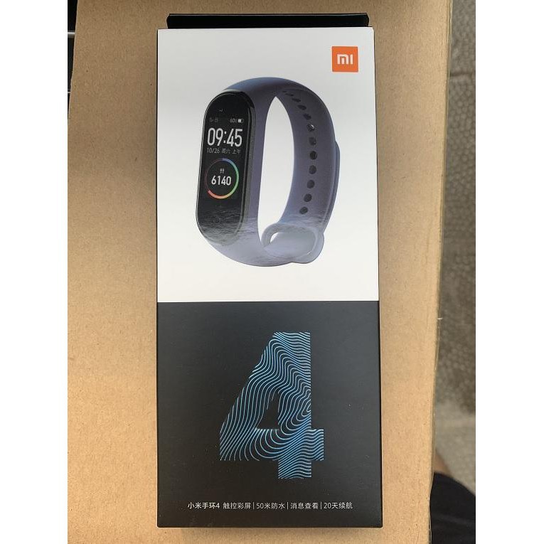 Vòng tay thông minh Miband 4 Xiaomi  | BH 3 tháng (Bản Tiếng Việt)