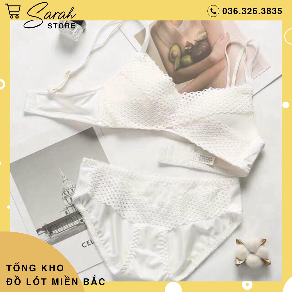 Bộ Đồ Lót Sweet Girl Nâng Ngực Đệm Mỏng Không Gọng 994 | BigBuy360 - bigbuy360.vn