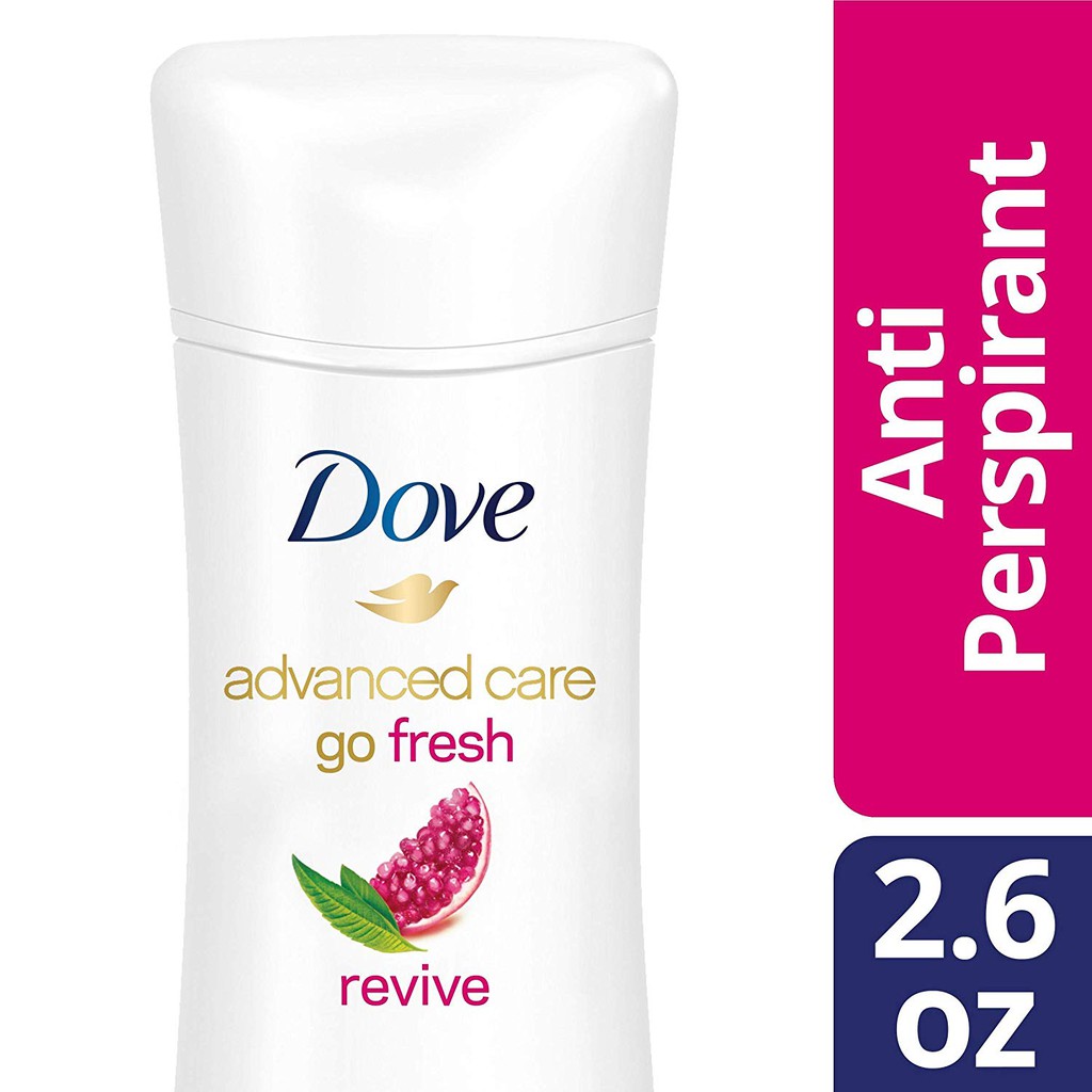 Lăn khử mùi nữ dạng sáp Dove Advanced Care Antiperspirant Deodorant Revive 74g (Mỹ)