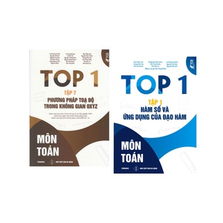 Sách Luyện Thi THPT Top 1 Môn Toán (Combo 2 Tập)