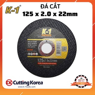Đá cắt sắt 125 màu đen thương hiệu k1