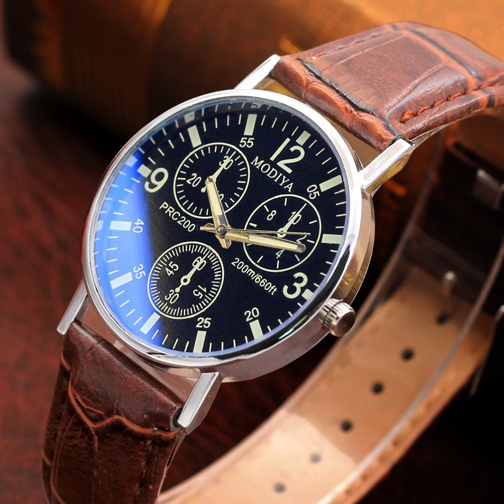 Đồng hồ đeo tay nam dây da Modiya lịch lãm cực đẹp DH97 | WebRaoVat - webraovat.net.vn