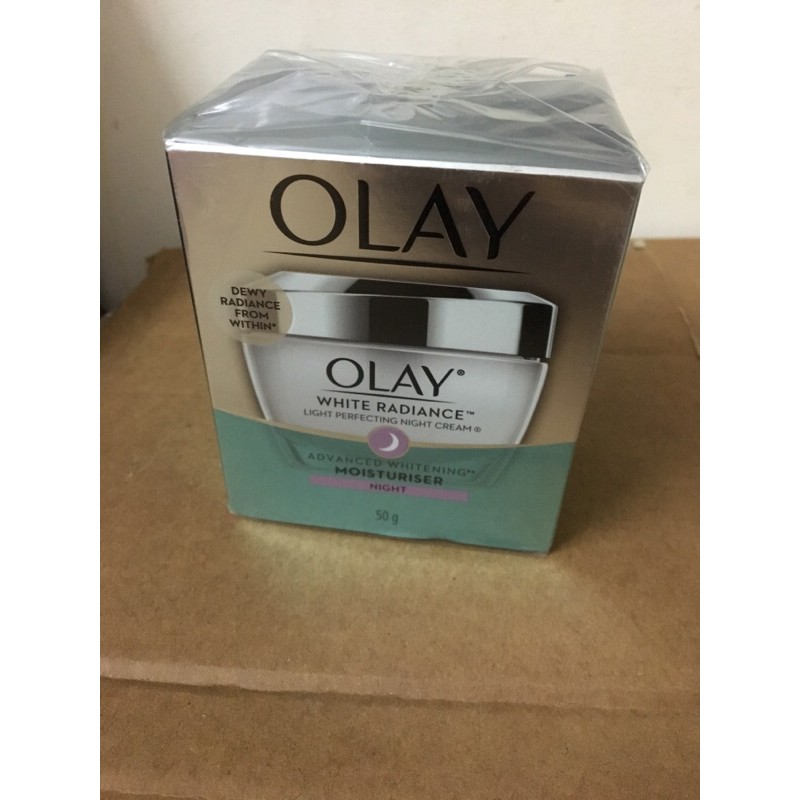 Kem Dưỡng Trắng Da Ban Đêm Olay White Radiance Light Perfecting Night Cream 50g