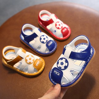 Sandal Trẻ Em Tập Đi Chống Trơn Cho Bé Trai Từ 0 - 2 Tuối ( A203 )