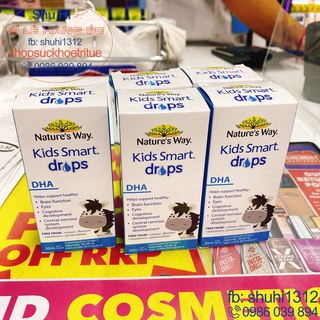 DHA dạng nhỏ giọt Úc - Nature’s Way Kids Smart DHA Drops 20ml