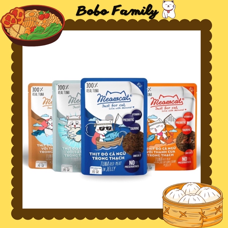 Pate meowcat 70g🧀🧀 9 vị