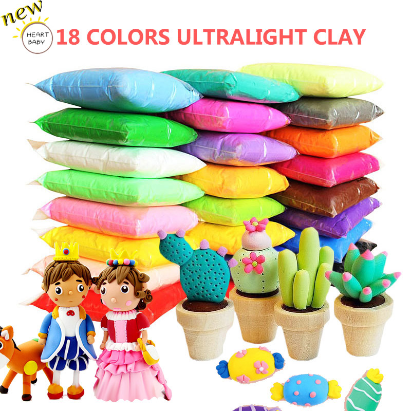 Đồ Chơi Đất Sét Siêu Nhẹ Không Độc Hại Dành Cho Bé 10g