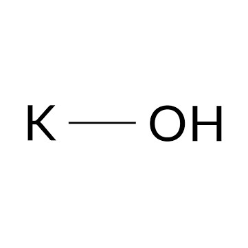 50g Hợp chất tinh khiết phân tích Kali hydroxit (potassium hydroxide)