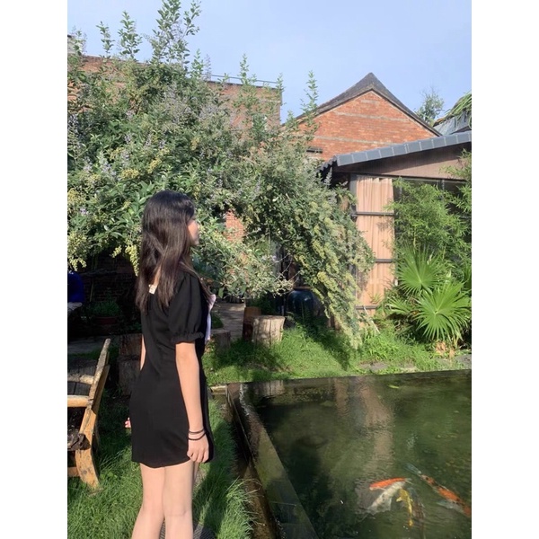 Váy đôi bạn thân phối no trẻ trung dễ thương