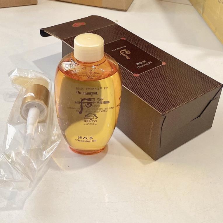 Tẩy trang Đông Y Whoo Vàng 200ml - Chính hãng có tem LG Vina