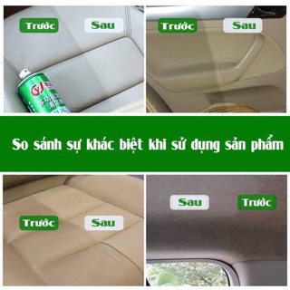 Bình xịt bọt làm sạch đồ da
