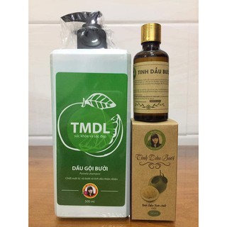 Combo dầu gội bưởi - tinh dầu bưởi