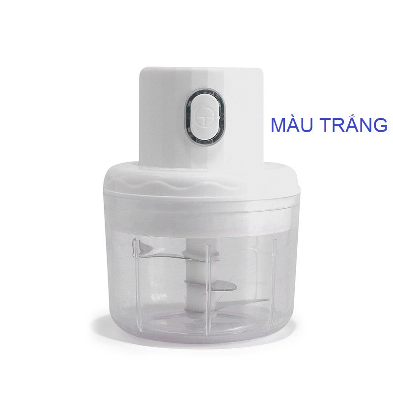 Máy Xay tỏi Ớt,hành,Mini Tự động sạc pin,Mini đa năng Tiện Dụng, máy say tỏi dung tích 250ml