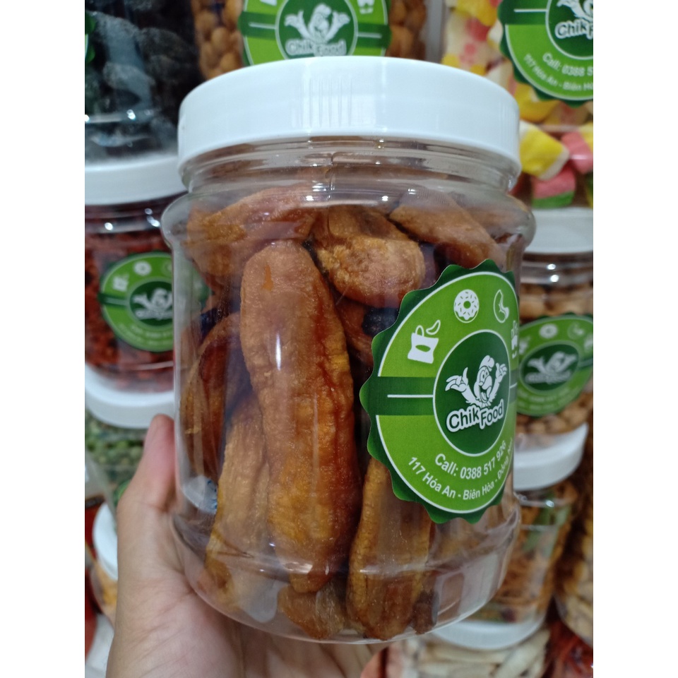 500gram Chuối Dẻo Nguyên Trái- chik food