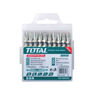 Bộ Mũi Vít Bake 10 Chi Tiết Total TAC16PH223 - Chính Hãng