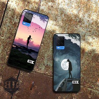 Ốp lưng kính cường lực Oppo A54 ( 4G ) hình ảnh buồn