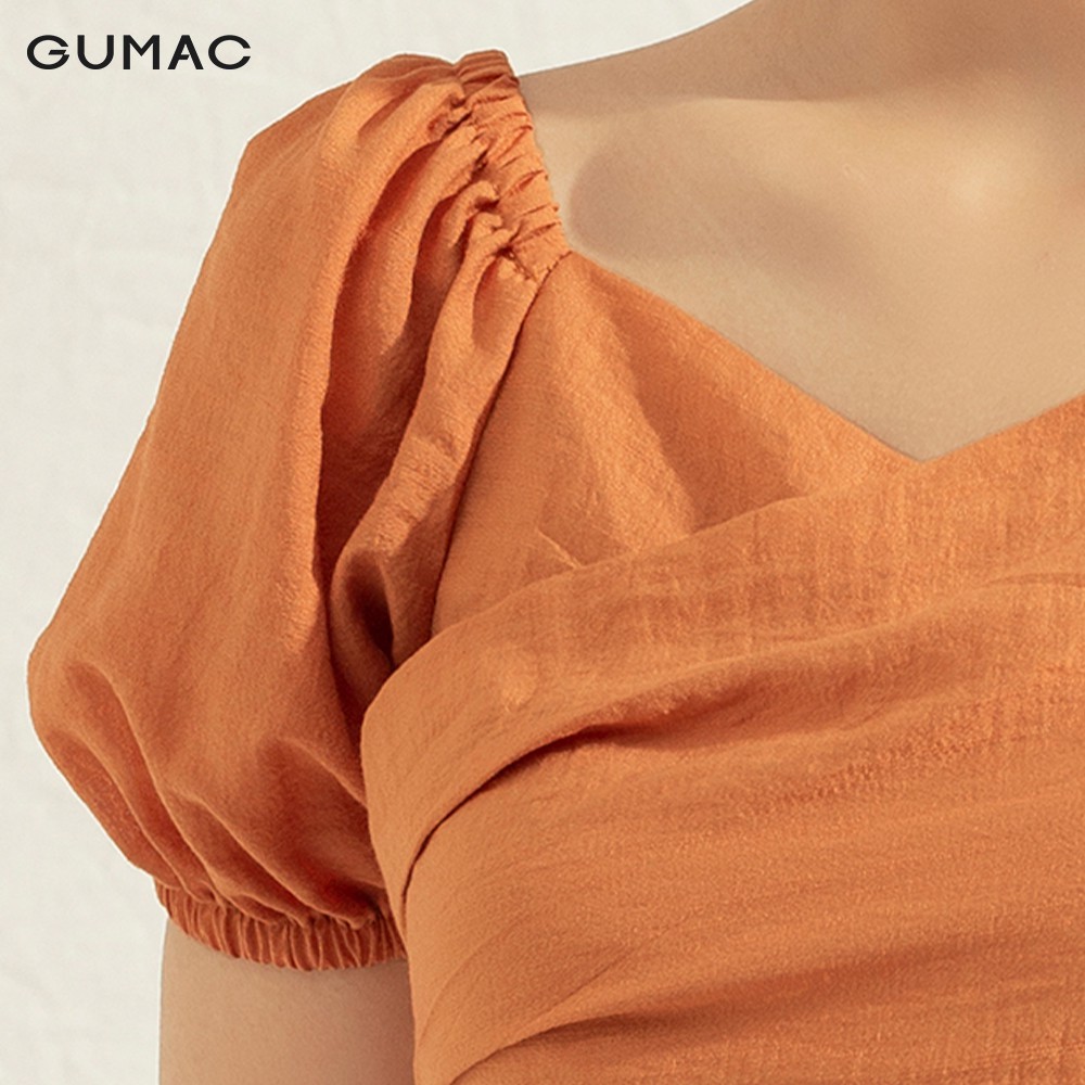 Áo croptop cột nơ AA1156 GUMAC