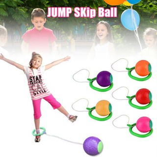 [Hot Sale] Flashing ankle Springball bouncer LED Flashing Skip Ball skipping rope