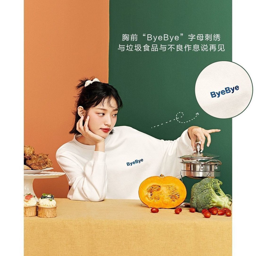Áo Sweater Nỉ In Chữ Dáng Rộng Dày Dặn Phong Cách Năng Động Trẻ Trung Hàn Quốc | BigBuy360 - bigbuy360.vn