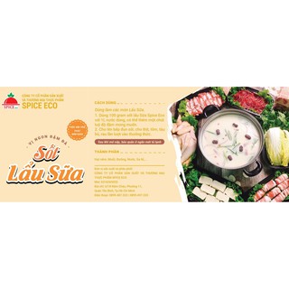 Sốt Nấu Lẩu Sữa Spice Eco - Gia Vị Nhà Hàng (100g)