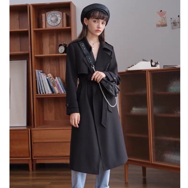 Áo măng tô dài thu đông cao cấp [order]