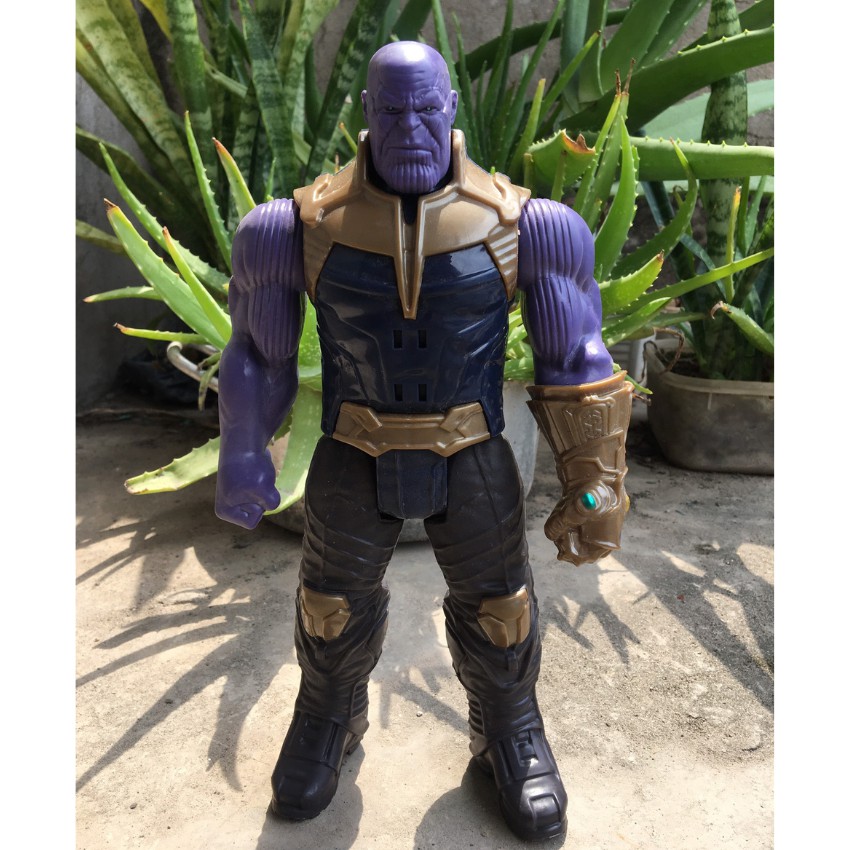 Đồ Chơi Mô Hình Thanos Siêu Khủng Nhựa Đặc Cao 30cm Có Đèn Led Đỏ Và Phát Nhạc - MEOMEOSHOP2021