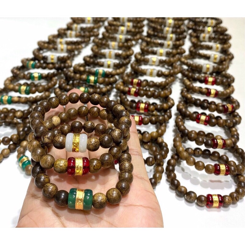 vòng tay trầm mix lu thống