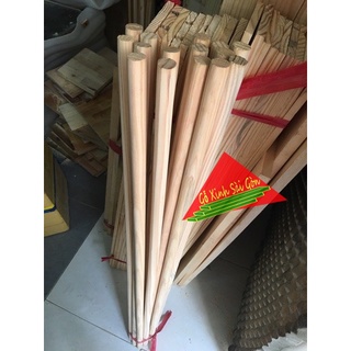 Thanh gỗ tròn phi 2cm, dài 100cm-120cm tuyển đẹp đã chà láng đẹp