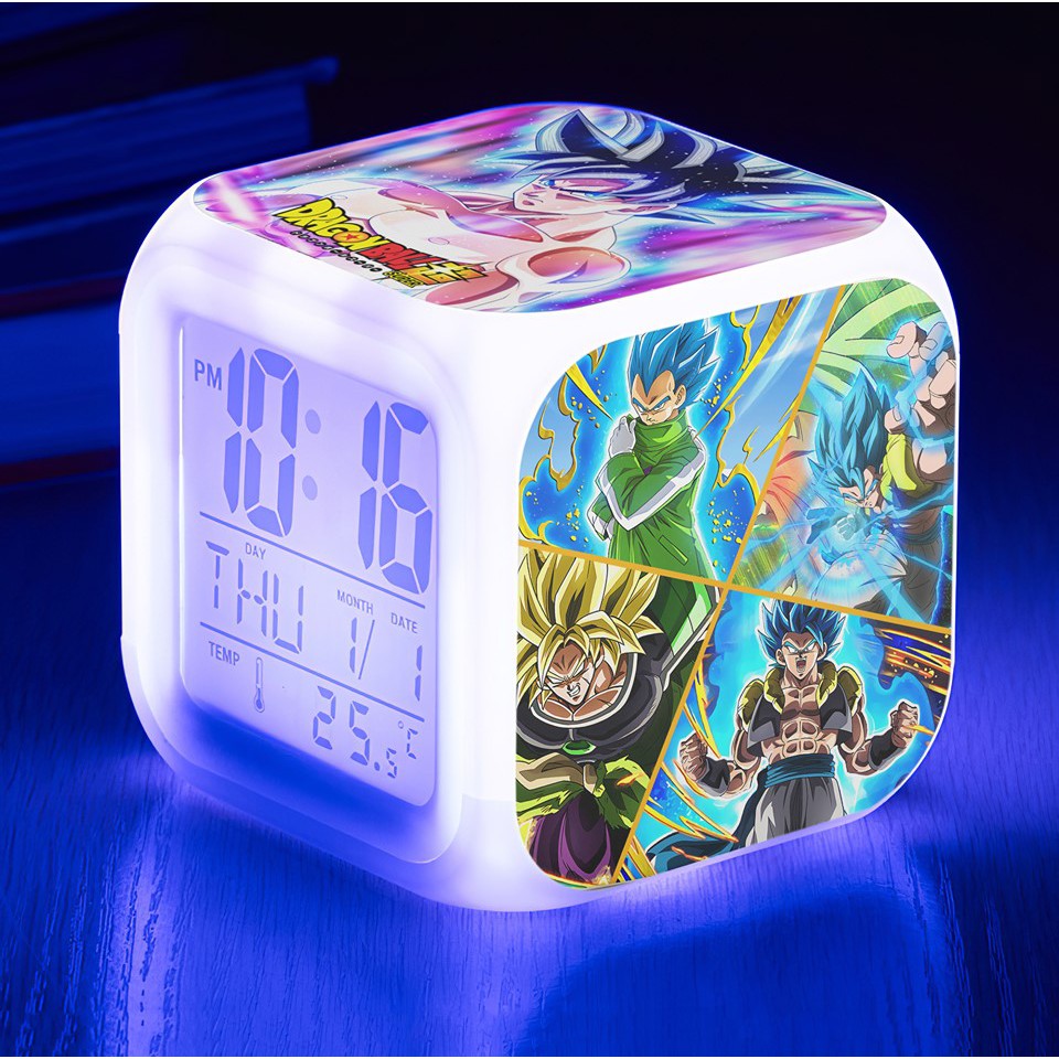 Đồng hồ LED báo thức Dragon Ball (tặng kèm pin)