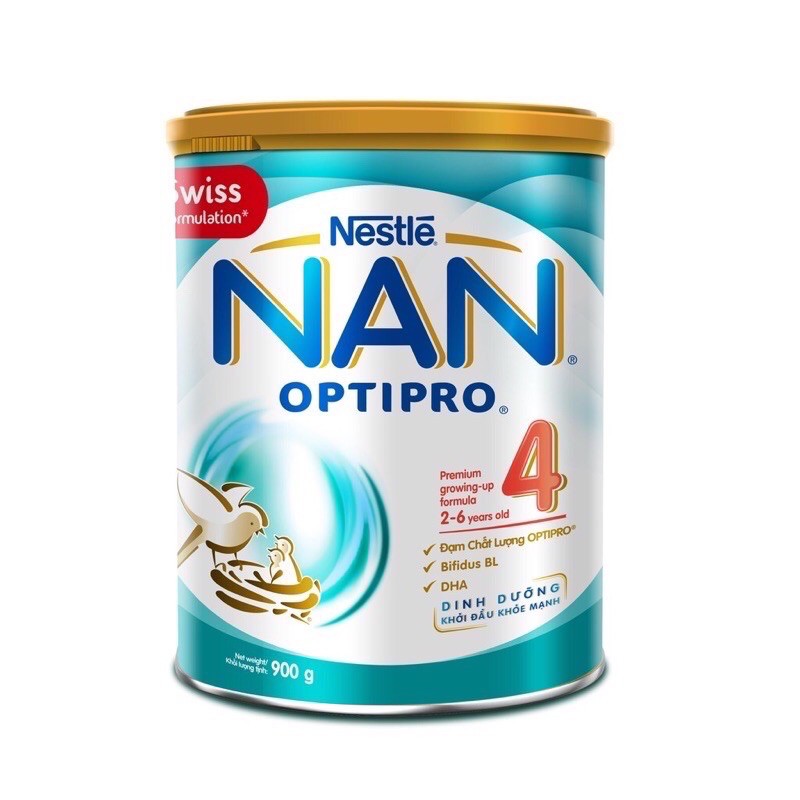 Sữa bột NAN Opti Pro số 4 lon 900g( Móp )