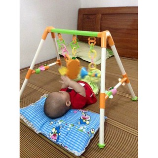 Kệ đồ chơi cho bé nằm chơi, Kệ chữ A cho bé