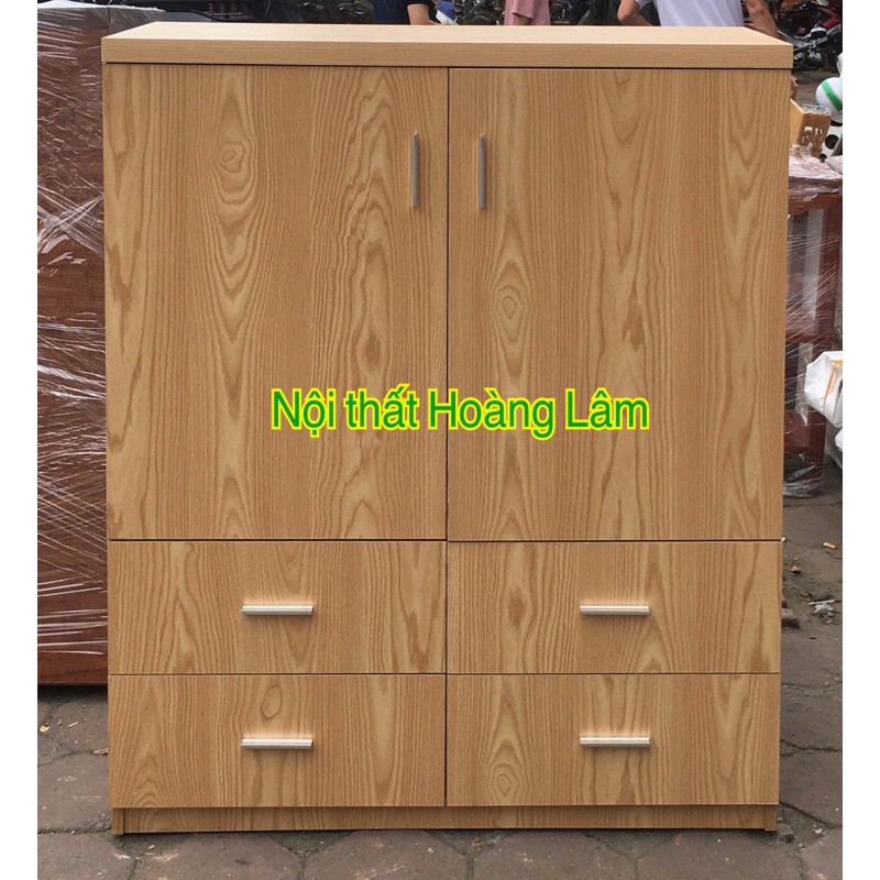 Tủ lửng gỗ công nghiệp dài 4 ngăn kéo