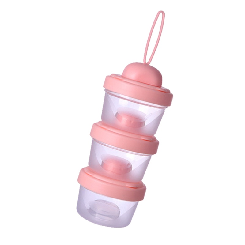 Hộp Đựng Sữa Bột Em Bé 60ml 120ml 3 Tầng Tiện Dụng