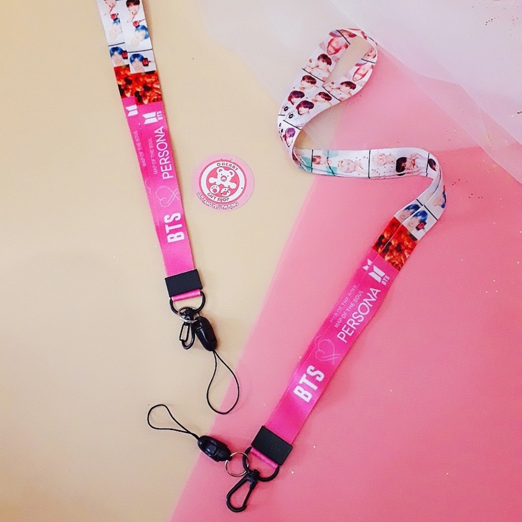 Dây Strap BTS Móc khóa Điện Thoại BTS PERSONA