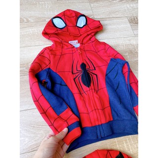 Áo khoác Spider man Marvel xịn