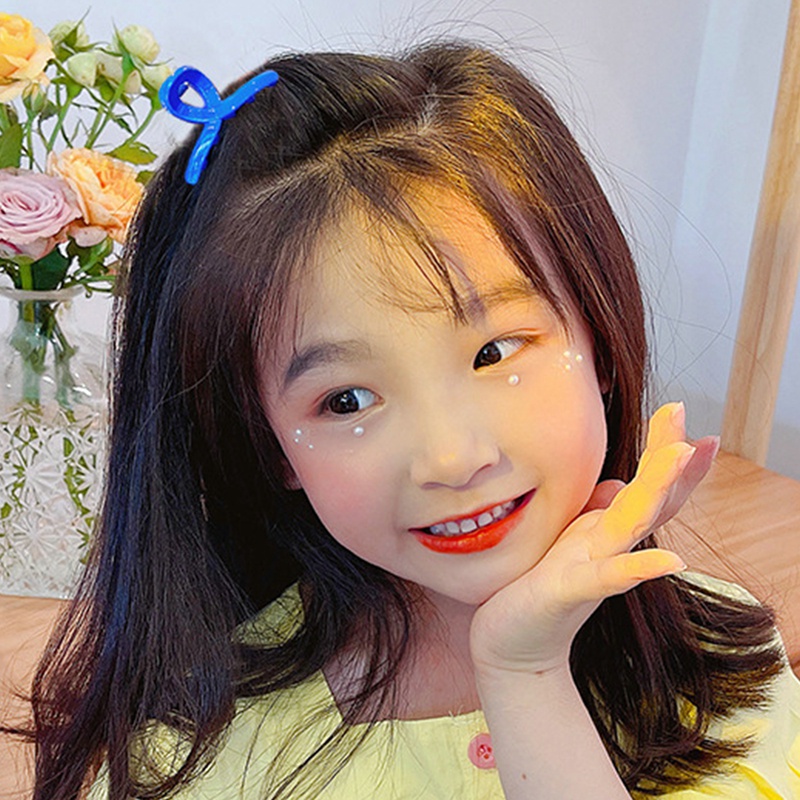 Kẹp Tóc Hình Cá Mập Màu Kẹo Ngọt Thời Trang Mùa Hè Dễ Thương Cho Bé Gái