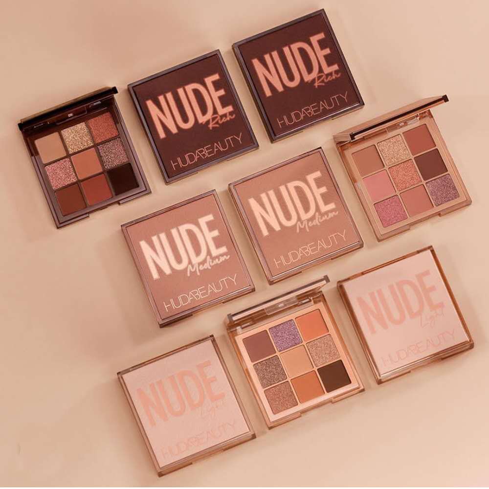Bảng Phấn Mắt 9 Màu Nude Sắc Nude Sáng Huda | BigBuy360 - bigbuy360.vn