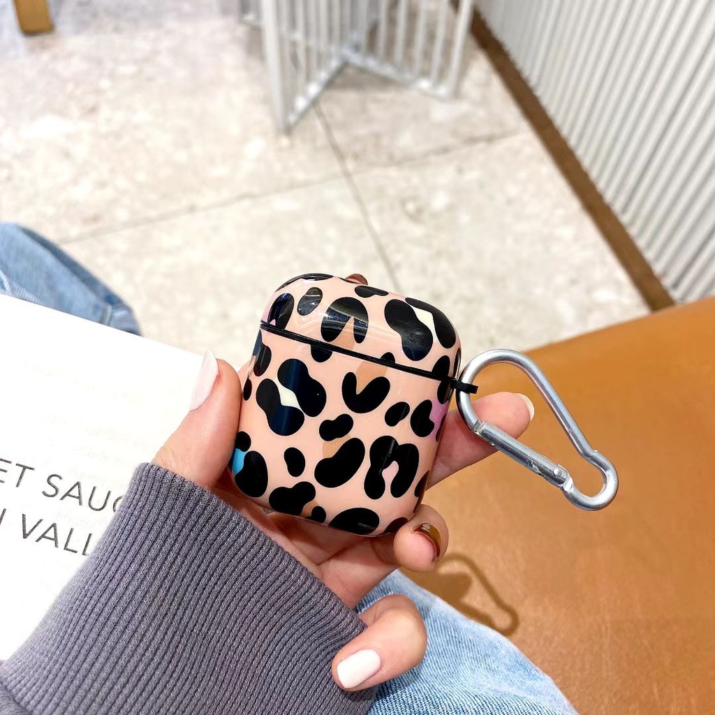 Vỏ Bảo Vệ Hộp Đựng Tai Nghe Airpods Họa Tiết Da Bò Sữa Kiểu Âu Mỹ Ốp | BigBuy360 - bigbuy360.vn