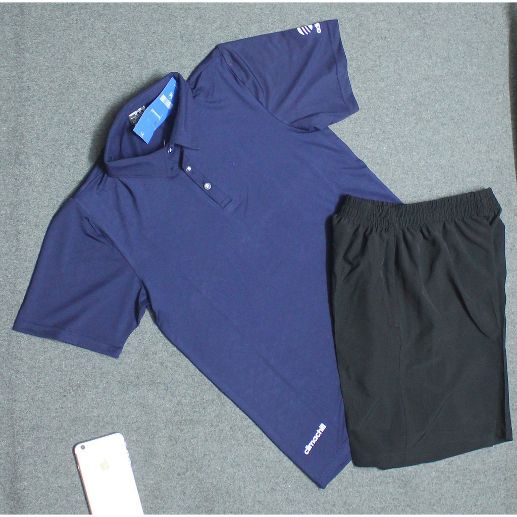 (Size lớn) Bộ Thể Thao Nam Trơn Cổ Bẻ,Bộ Thun Tay Lỡ,Bộ Đồ Nam,Bộ Đồ Nam vải lạnh, co dãn 4 chiều, thoáng khí | BigBuy360 - bigbuy360.vn